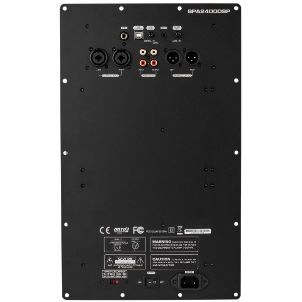 Main product image for Dayton Audio SPA2400DSP 2400W Subwoofer Amplifi 300-8005
